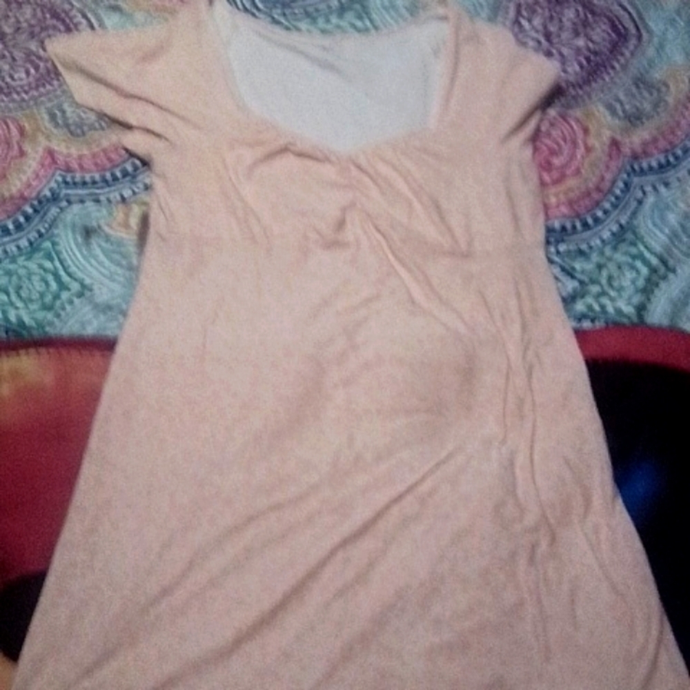 Peach Dress
